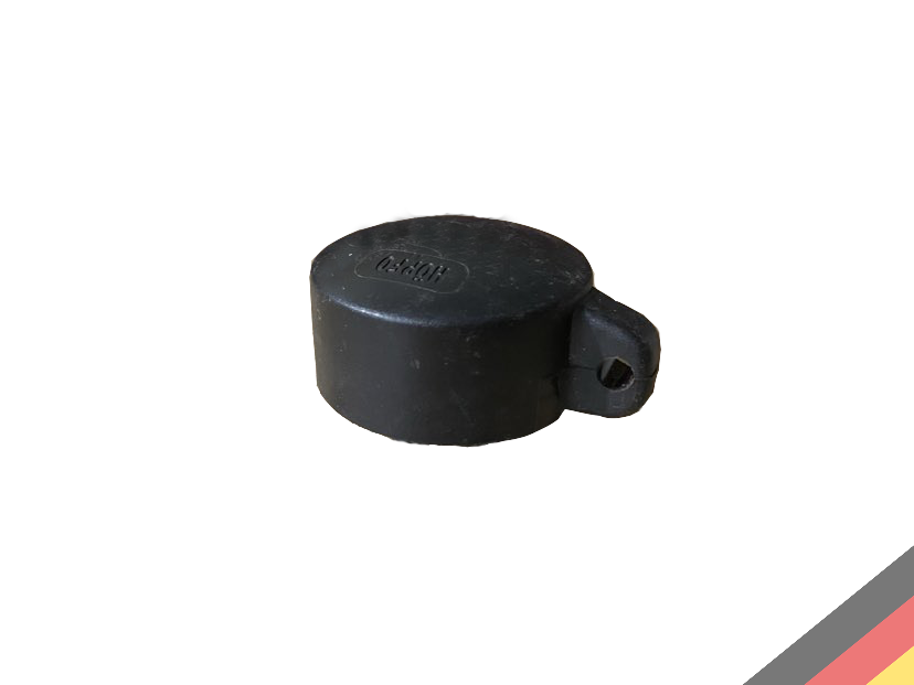 Čepička PVC PREMIUM_DE 42 mm - černá
